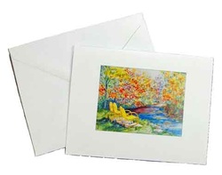 Art Print Note Card and Envelope